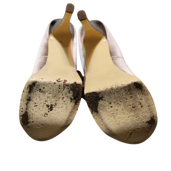 H by Halston Blush Jeweled Platform Pumps - Picture 8 of 9